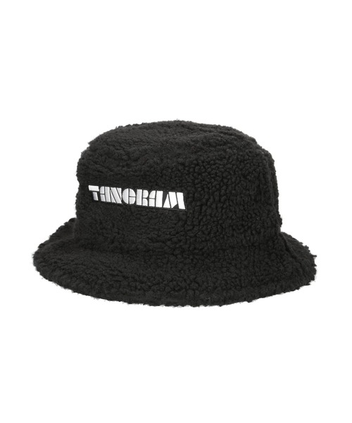 TANGRAM（タングラム）の「BASIC LOGO WAPPEN BOA BUCKET HAT（ハット・メンズ・ブラック/グレー/ホワイト・L/XL/S/M）」の3枚目の写真