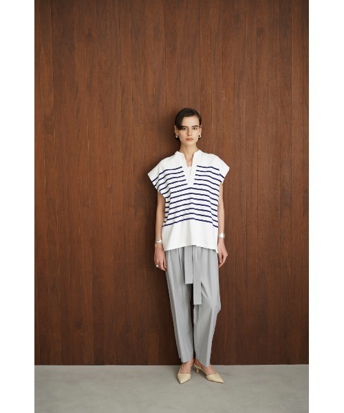 トップス CLANE MESH HENLEY NECK TOPS レディース】MESH HENLEY NECK TOPS | CLANE(クラネ) / トップス