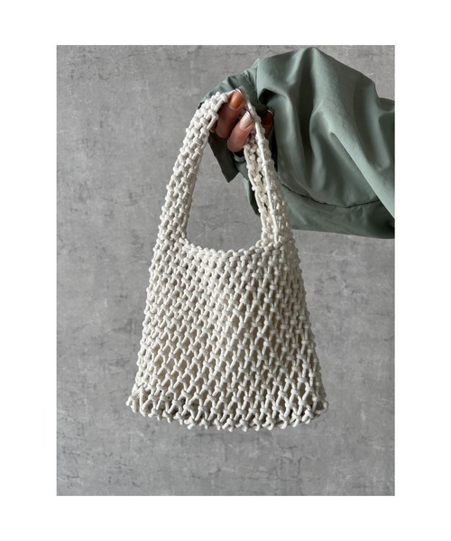 Wander スパンコール付き かぎ針編み ミニバッグ Crochet a stylish shoulder mini bag in three summer colors