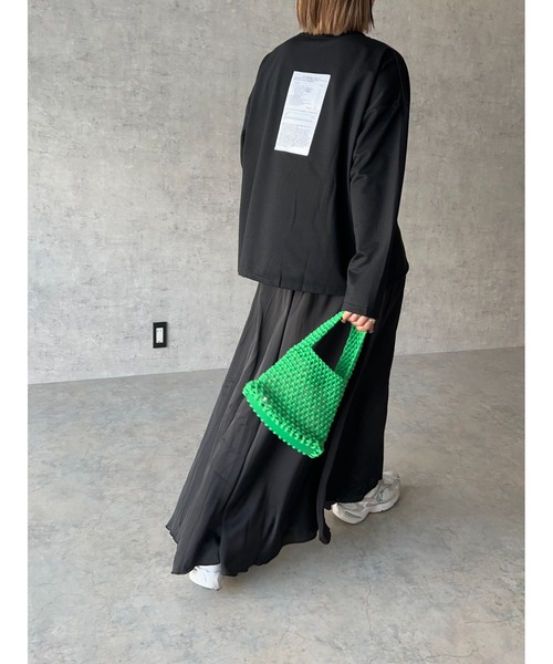 owndaily（オンデイリー）の「かぎ針編みミニバッグ（ショルダーバッグ・レディース・ベージュ/イエロー/ホワイト/グリーン・FREE）」の20枚目の写真