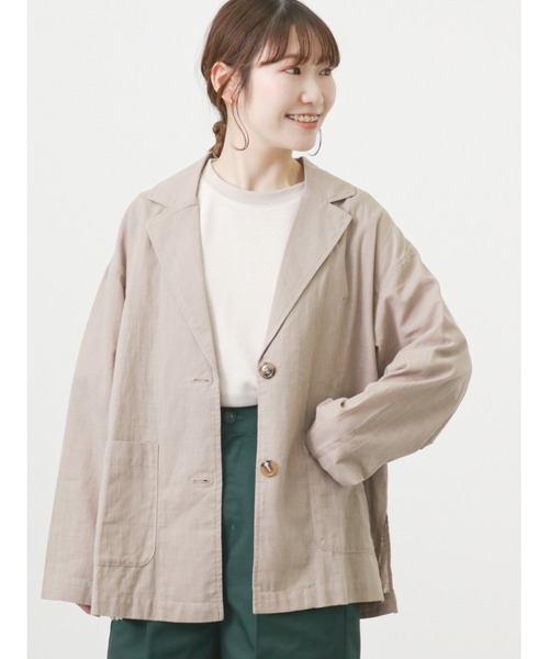 ehka sopo（エヘカソポ）の「シャツジャケット（テーラードジャケット
