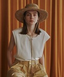 seyto | Fringe string long brim hat / フリンジストリングロングブリムハット(寬邊帽)