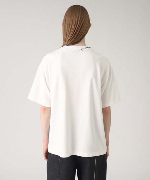 tk.TAKEO KIKUCHI（ティーケータケオキクチ）の「◆ネガポートレートギミックTシャツ（Tシャツ/カットソー・メンズ・ホワイト/ブラック・01/02/03）」の6枚目の写真