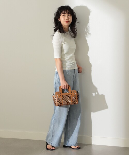 Demi-Luxe BEAMS AK＋1 / ラグラン ハーフスリーブスウェット Demi-Luxe BEAMS AK＋1 / ラグラン ハーフスリーブスウェット