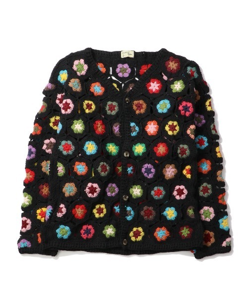 macmahon knitting mills Crochet Cardigan - HEXAGON