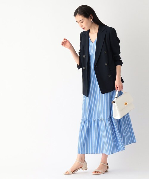 OPAQUE.CLIP（オペークドットクリップ）の「◆バンブーひねりミニショルダー（ショルダーバッグ・レディース・オフホワイト/ブラック系1・00）」の14枚目の写真