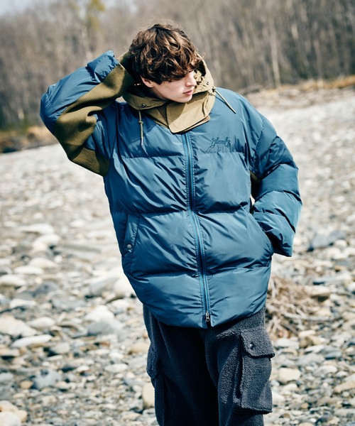 glamb（グラム）の「Hi Neck Padded JKT / ハイネックパデッドジャケット（その他アウター・メンズ・ブラック/ブルー/カーキ・M/L/S）」の18枚目の写真