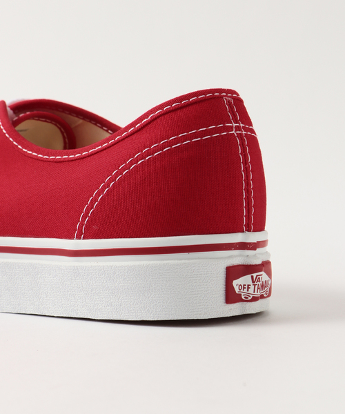 VANS(バンズ)の「VANS / ヴァンズ AUTHENTIC(スニーカー・メンズ・ブラック/レッド/ホワイト系その他・26cm/26.5cm/27cm/27.5cm/28cm)」の7枚目の写真