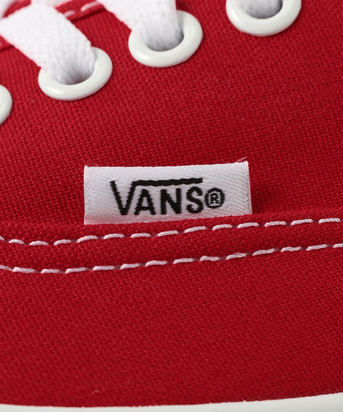 VANS(バンズ)の「VANS / ヴァンズ AUTHENTIC(スニーカー・メンズ・ブラック/レッド/ホワイト系その他・26cm/26.5cm/27cm/27.5cm/28cm)」の11枚目の写真