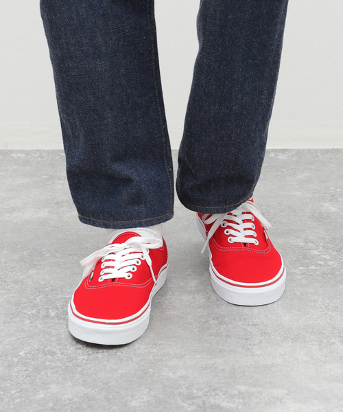 VANS(バンズ)の「VANS / ヴァンズ AUTHENTIC(スニーカー・メンズ・ブラック/レッド/ホワイト系その他・26cm/26.5cm/27cm/27.5cm/28cm)」の17枚目の写真