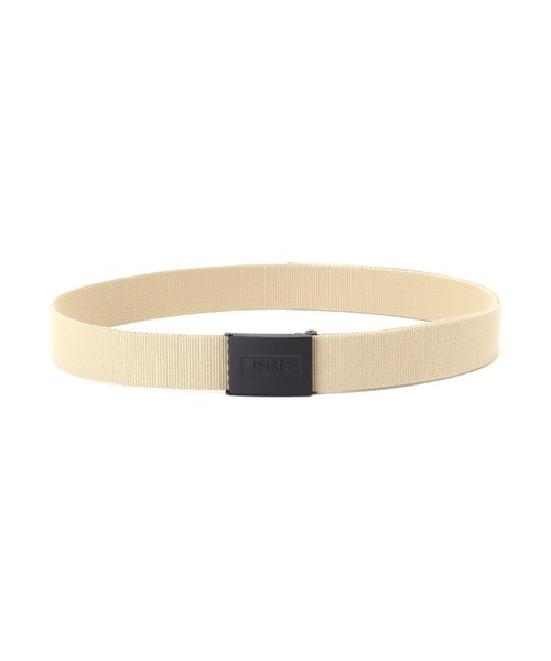 AVIREX（アヴィレックス）の「《直営店限定》MILITARY BELT / ミリタリー ベルト / AVIREX / アヴィレックス（ベルト・メンズ・ベージュ/ブラック/エンジ/ネイビー/オレンジ/オリーブ系・F）」の3枚目の写真