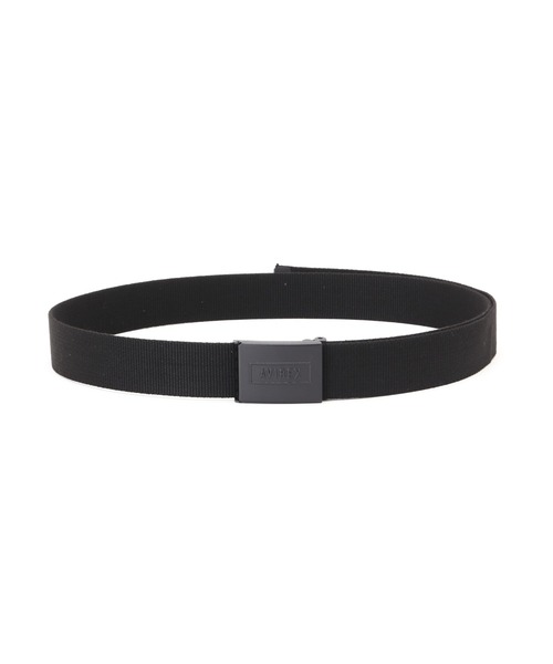 AVIREX（アヴィレックス）の「《直営店限定》MILITARY BELT / ミリタリー ベルト / AVIREX / アヴィレックス（ベルト・メンズ・ベージュ/ブラック/エンジ/ネイビー/オレンジ/オリーブ系・F）」の2枚目の写真