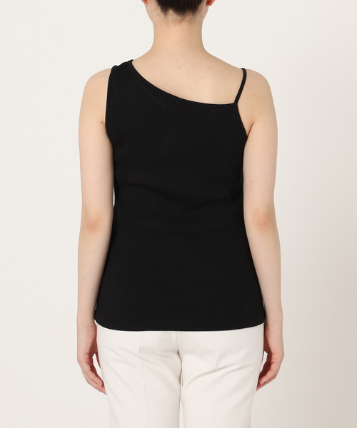 Noble（ノーブル）の「ワンショルダープルオーバー（タンクトップ・レディース・ブラック/アイボリー・FREE）」の12枚目の写真