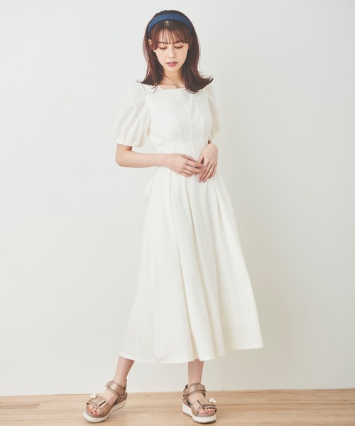 31 Sons de mode♡トランテン　バックリボンセットアップ風ワンピース 31 Sons de mode（トランテアン ソン ドゥ モード）の「バルーン