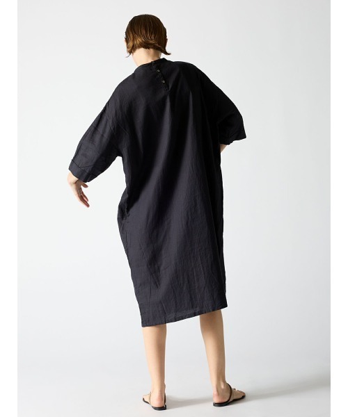 mizuiroind（ミズイロインド）の「mizuiro ind ポケットデザインボックスワンピース（ワンピース・レディース・ホワイト系その他2/ブルー/キナリ/ネイビー/ブラック・FREE）」の14枚目の写真