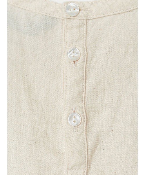 mizuiroind（ミズイロインド）の「mizuiro ind ポケットデザインボックスワンピース（ワンピース・レディース・ホワイト系その他2/ブルー/キナリ/ネイビー/ブラック・FREE）」の7枚目の写真