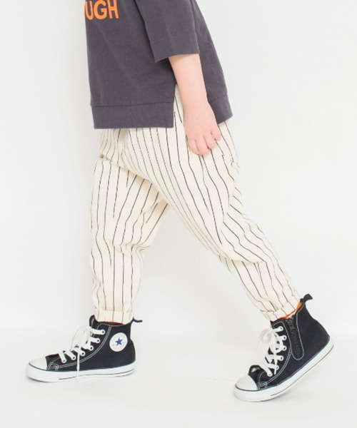 BRANSHES(ブランシェス)の「ガーデナーテーパードツイルパンツ_BRANSHES(ブランシェス)(チノパンツ・キッズ・ネイビー/レッド/ブラック/その他/グリーン/ベージュ/ロイヤルブルー・100/110/120/150/130/140/90/160)」の7枚目の写真