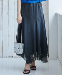 メッシュマーメイドスカート