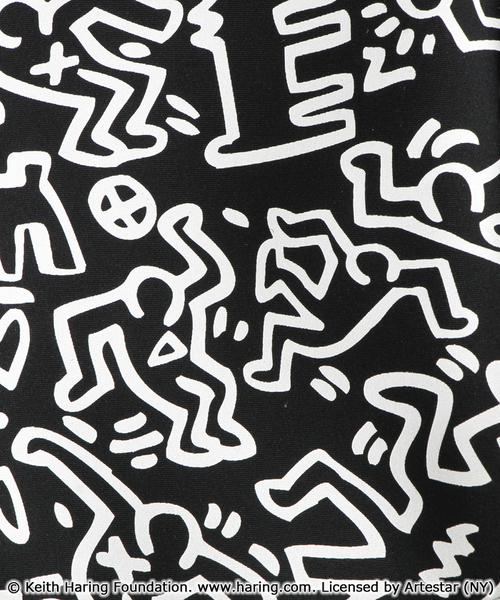 Keith Haring（キース・ヘリング）の「∴WEGO/Keith Haring(キースヘリング)バックパック（バックパック/リュック・メンズ・ホワイト/ブラック/マルチ・FREE）」の11枚目の写真