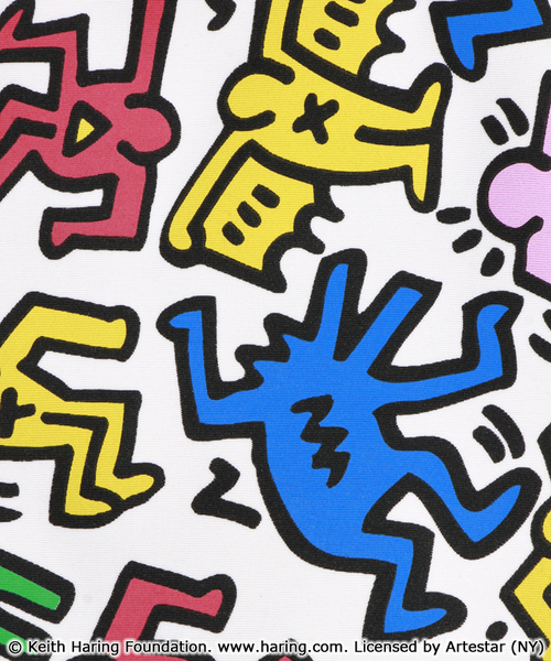 Keith Haring（キース・ヘリング）の「∴WEGO/Keith Haring(キースヘリング)バックパック（バックパック/リュック・メンズ・ホワイト/ブラック/マルチ・FREE）」の12枚目の写真