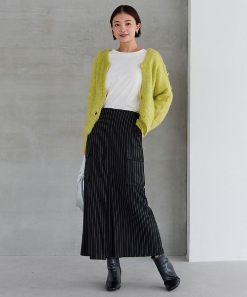 LAVEANGE（ラビアンジェ）の「ピンストライプタイトスカート（スカート