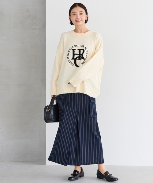 LAVEANGE（ラビアンジェ）の「ピンストライプタイトスカート（スカート