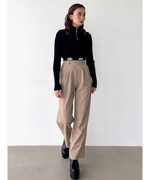 OMMO パンツ スカート レイヤードパンツ タグ付き レイヤードパンツ パンツ レディース ボトムス ロング 送料無料