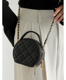 Re:EDIT | [BAG COLLECTION]キルティングステッチサークルミニショルダーバッグ(ショルダーバッグ)