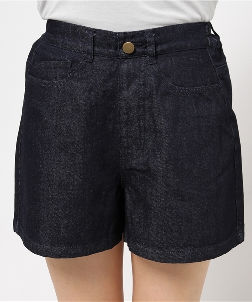 Chico（チコ）の「イージーデニムキュロットPT（その他パンツ・レディース・ネイビー・FREE）」の5枚目の写真