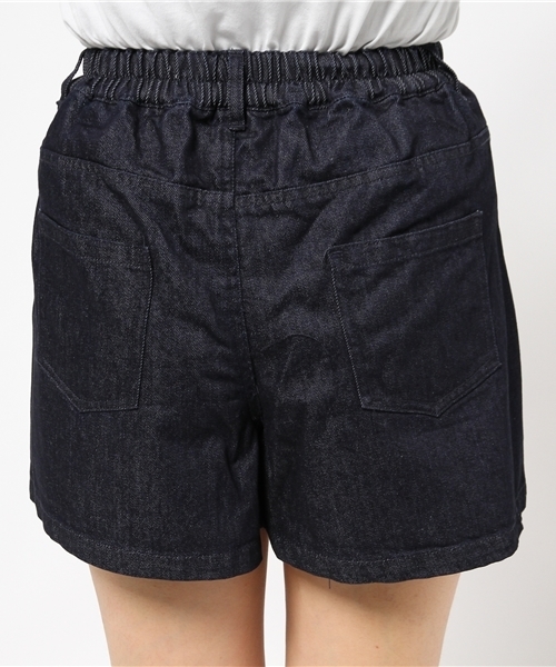 Chico（チコ）の「イージーデニムキュロットPT（その他パンツ・レディース・ネイビー・FREE）」の6枚目の写真