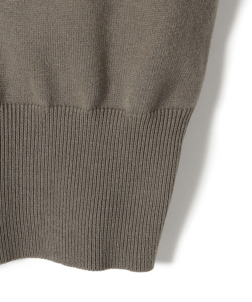 Munsing wear グレー ロゴ刺繍 セーター Munsing wear グレー ロゴ刺繍 セーター Munsing wear グレー ロゴ刺繍