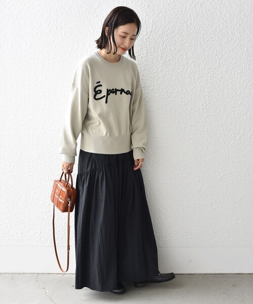 SHIPS（シップス）の「【WEB限定】〈手洗い可能〉サガラ 刺繍 ロゴ