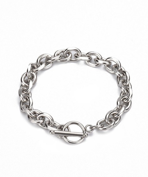 B.R.U（ブル）の「シルバーチェーンブレスレット（ブレスレット・メンズ・シルバー・FREE）」の2枚目の写真