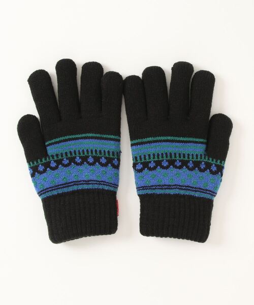 チチカカ（チチカカ）の「ドットボーダー手袋（手袋・レディース・キャメル/グリーン/ブラック・FREE）」の12枚目の写真