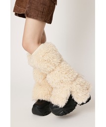 SLY パッファー　レッグウォーマー SLY（スライ）の「PUFFER LEG WARMER パッファー レッグ