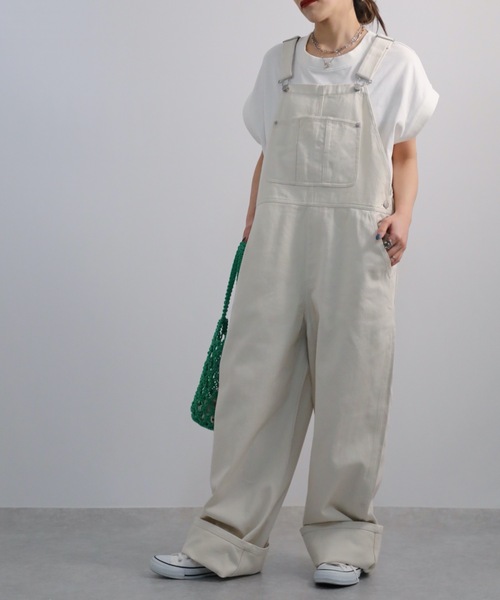 ap retro(アプレトロ)の「オーバーオール(サロペット/オーバーオール・レディース・オフホワイト・FREE)」の9枚目の写真