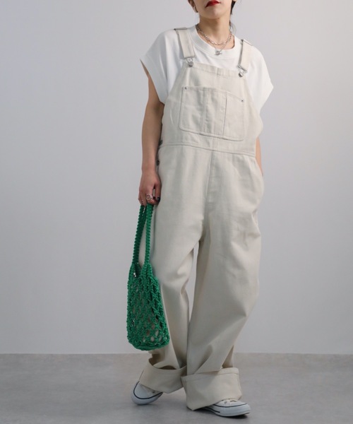 ap retro(アプレトロ)の「オーバーオール(サロペット/オーバーオール・レディース・オフホワイト・FREE)」の5枚目の写真