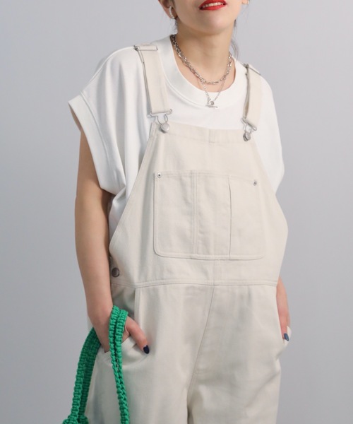 ap retro(アプレトロ)の「オーバーオール(サロペット/オーバーオール・レディース・オフホワイト・FREE)」の6枚目の写真