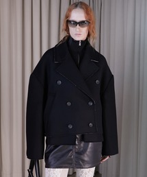 PRANK PROJECT | 【23WINTER PRE ORDER】カットオフショートコート / Cut-off Short Coat(チェスターコート)