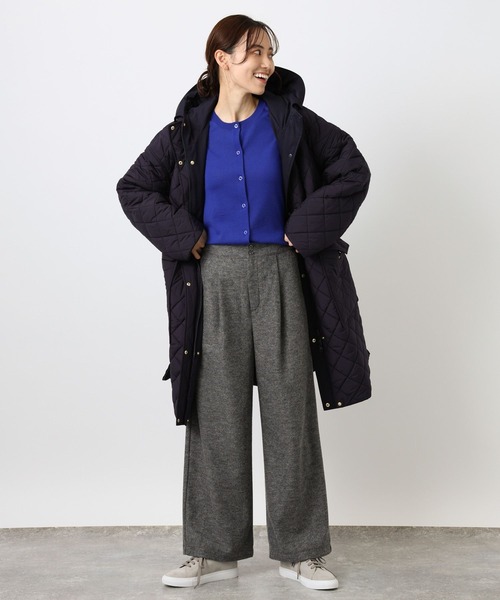 BARNYARDSTORM（バンヤードストーム）の「BARNYARDSTORM / 2WAY中綿ブルゾン【WEB限定Lサイズ】（ダウンジャケット/コート・レディース・ネイビー/ブラック・2/0/1）」の7枚目の写真