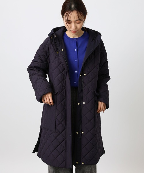 BARNYARDSTORM（バンヤードストーム）の「BARNYARDSTORM / 2WAY中綿ブルゾン【WEB限定Lサイズ】（ダウンジャケット/コート・レディース・ネイビー/ブラック・2/0/1）」の8枚目の写真