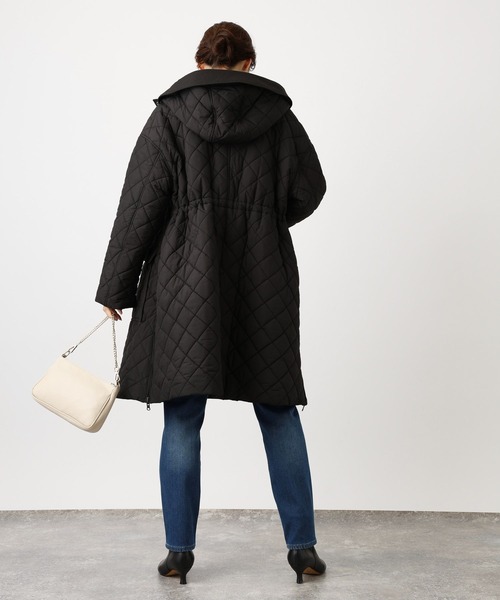 BARNYARDSTORM（バンヤードストーム）の「BARNYARDSTORM / 2WAY中綿ブルゾン【WEB限定Lサイズ】（ダウンジャケット/コート・レディース・ネイビー/ブラック・2/0/1）」の11枚目の写真