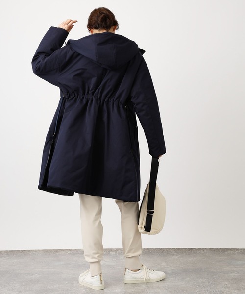 BARNYARDSTORM（バンヤードストーム）の「BARNYARDSTORM / 2WAY中綿ブルゾン【WEB限定Lサイズ】（ダウンジャケット/コート・レディース・ネイビー/ブラック・2/0/1）」の16枚目の写真