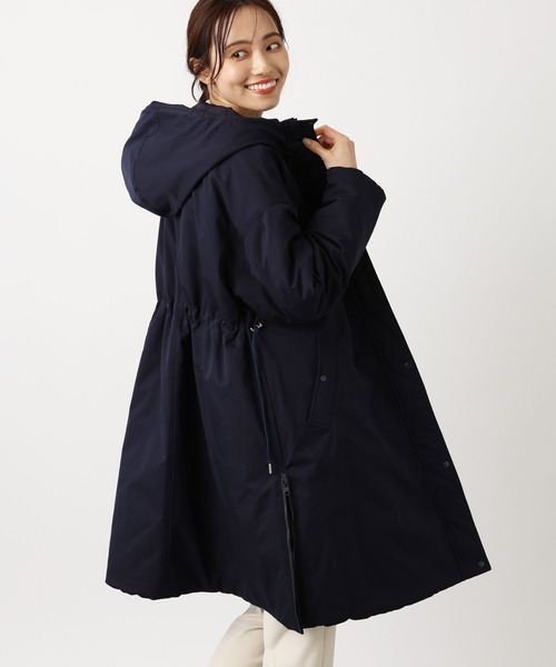 BARNYARDSTORM（バンヤードストーム）の「BARNYARDSTORM / 2WAY中綿ブルゾン【WEB限定Lサイズ】（ダウンジャケット/コート・レディース・ネイビー/ブラック・2/0/1）」の18枚目の写真