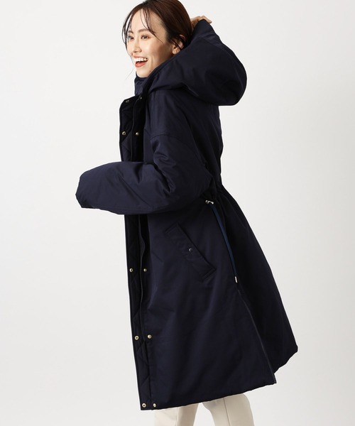 BARNYARDSTORM（バンヤードストーム）の「BARNYARDSTORM / 2WAY中綿ブルゾン【WEB限定Lサイズ】（ダウンジャケット/コート・レディース・ネイビー/ブラック・2/0/1）」の19枚目の写真