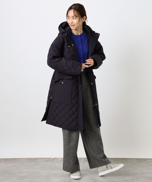 BARNYARDSTORM（バンヤードストーム）の「BARNYARDSTORM / 2WAY中綿ブルゾン【WEB限定Lサイズ】（ダウンジャケット/コート・レディース・ネイビー/ブラック・2/0/1）」の20枚目の写真