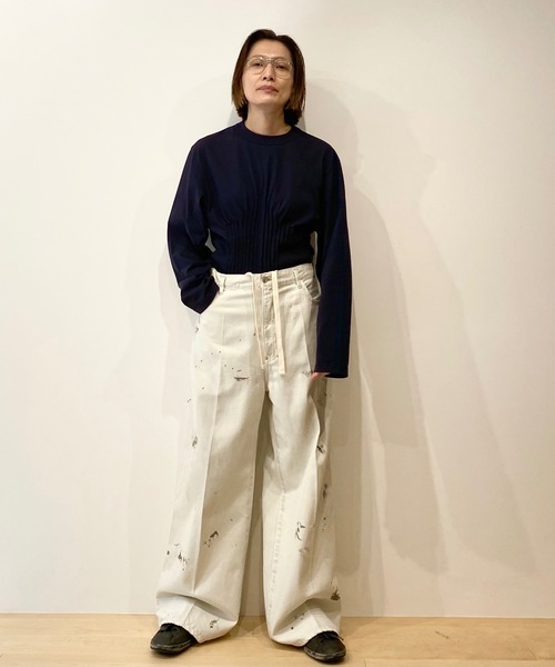 HOLIDAY（ホリデイ）の「SUPER FINE DRY PIN TUCK L/S TOPS スーパー