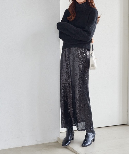 KOBE LETTUCE（コウベレタス）の「スパンコールタイトスカート