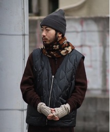 superNova.（スーパーノヴァ）の「Jacquard flower boa muffler