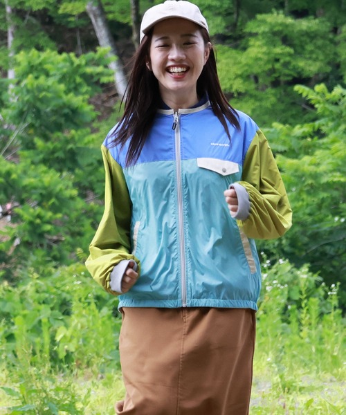 KRIFF MAYER Lady's Collection（クリフメイヤーレディースコレクション）の「ノーカラーひっくりライトJK（ノーカラージャケット・レディース・ブルー/アイボリー/カラフル/その他5・MEDIUM/LARGE）」の16枚目の写真